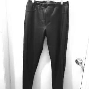 Faux Leather Pants - L